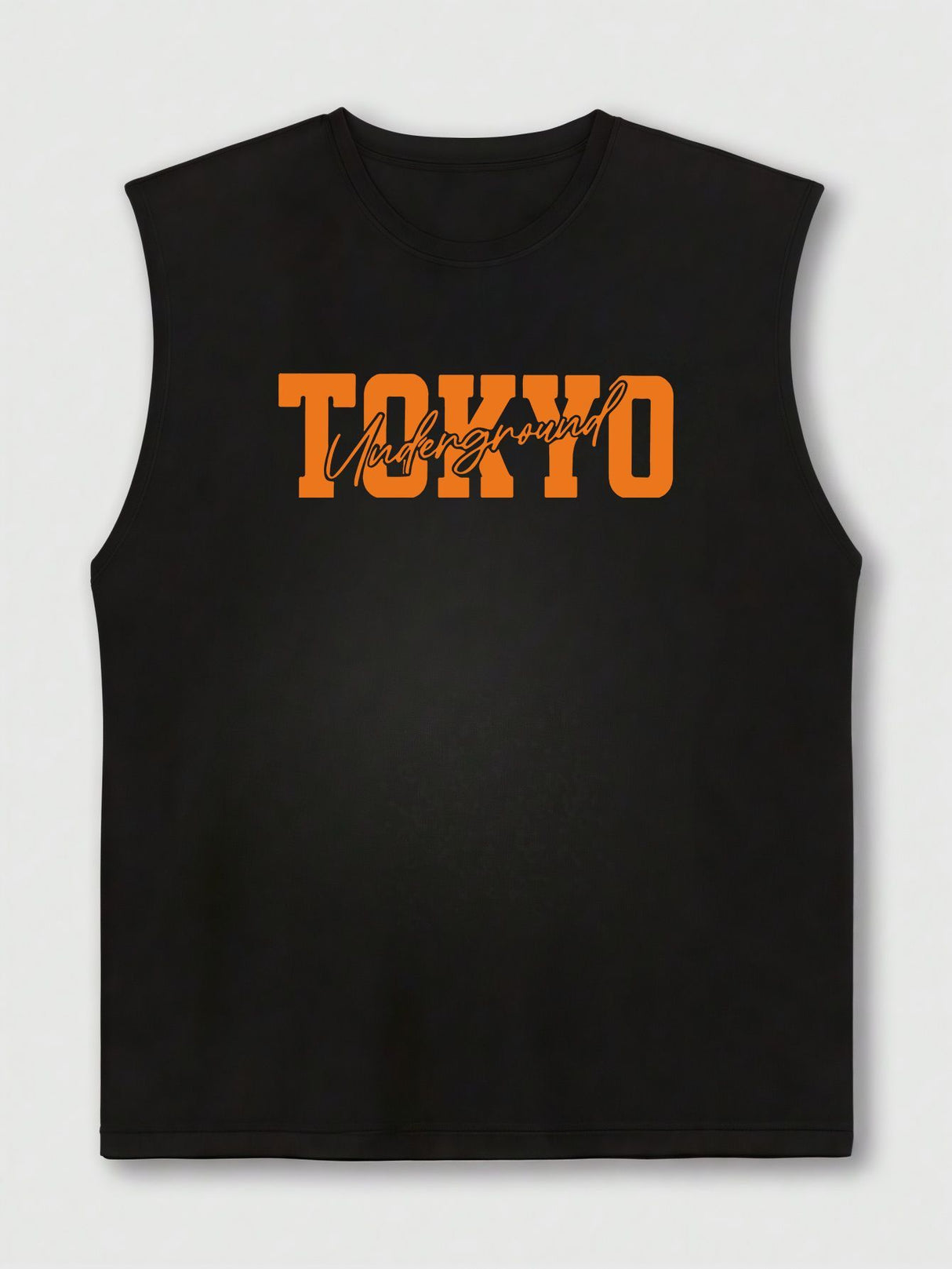 MFZ Men's Lightweight Breathable Sleeveless Tank Top with Tokyo Speed Hunter 1989 - muscleflexzone