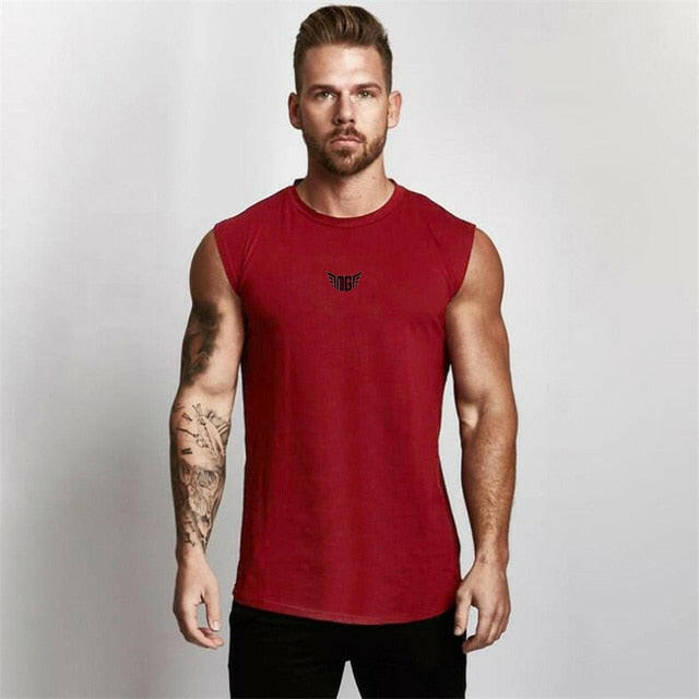 Men's Compression Gym Tank Top - muscleflexzone