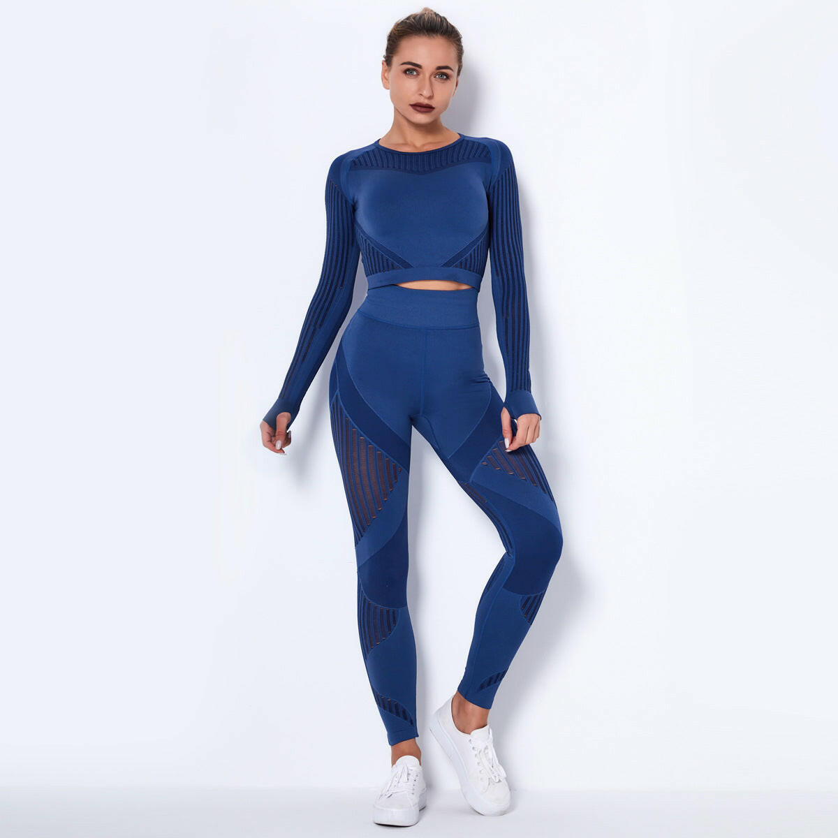 Sports Long-Sleeved Suit - muscleflexzone