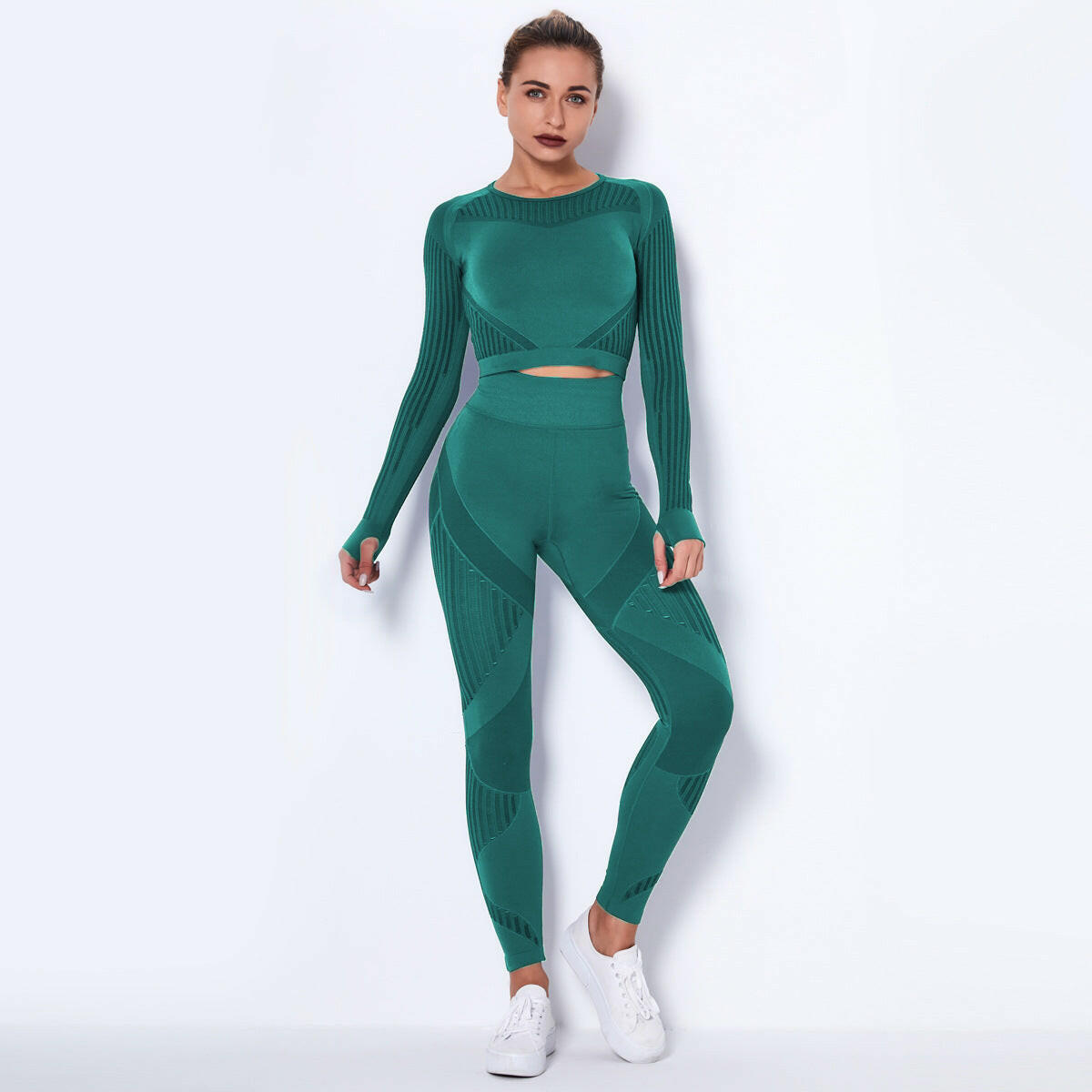 Sports Long-Sleeved Suit - muscleflexzone