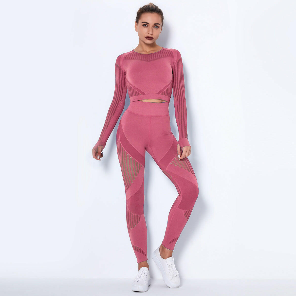 Sports Long-Sleeved Suit - muscleflexzone
