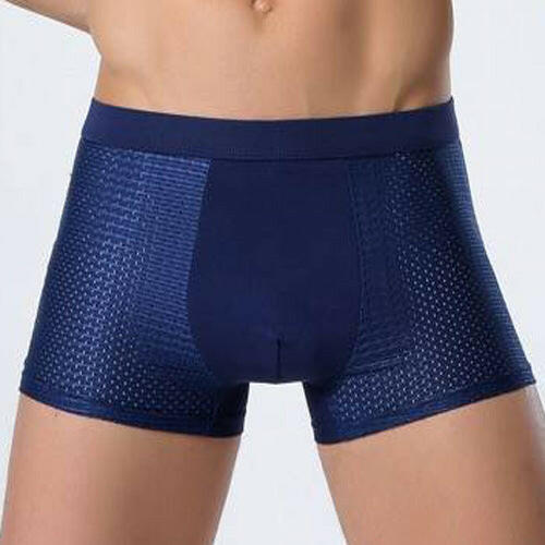 Ice silk men's underwear mesh boxer - muscleflexzone