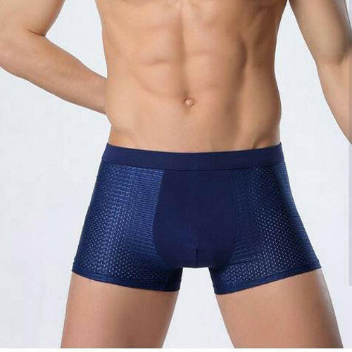Ice silk men's underwear mesh boxer - muscleflexzone