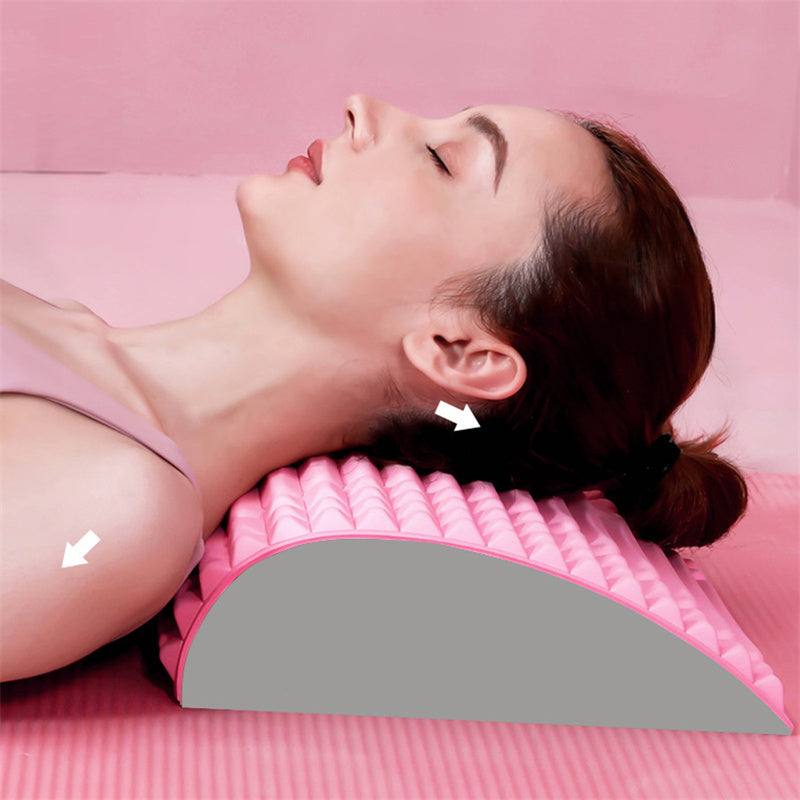 Neck & Back Stretcher Pillow - muscleflexzone