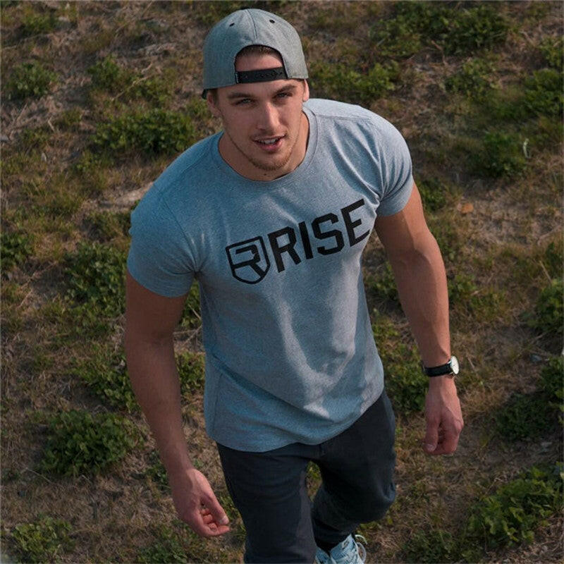 Men's muscle fitness t-shirt - muscleflexzone