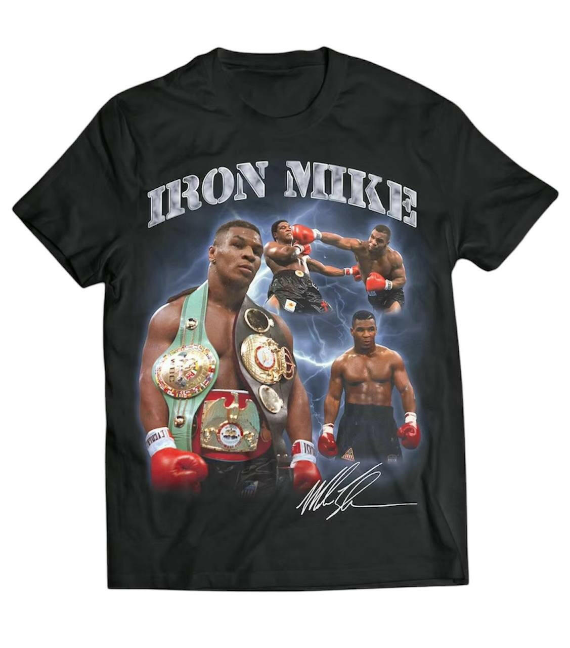 Mike Tyson Retro Oversized T-shirt - muscleflexzone