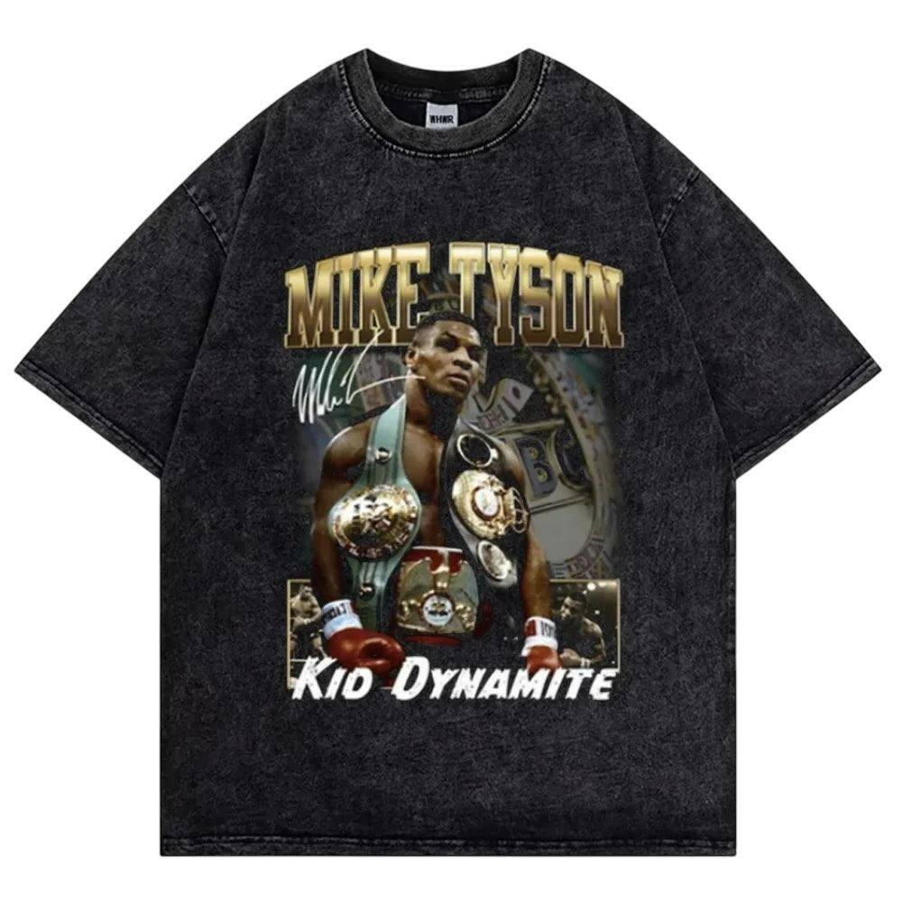 Mike Tyson Retro Oversized T-shirt - muscleflexzone
