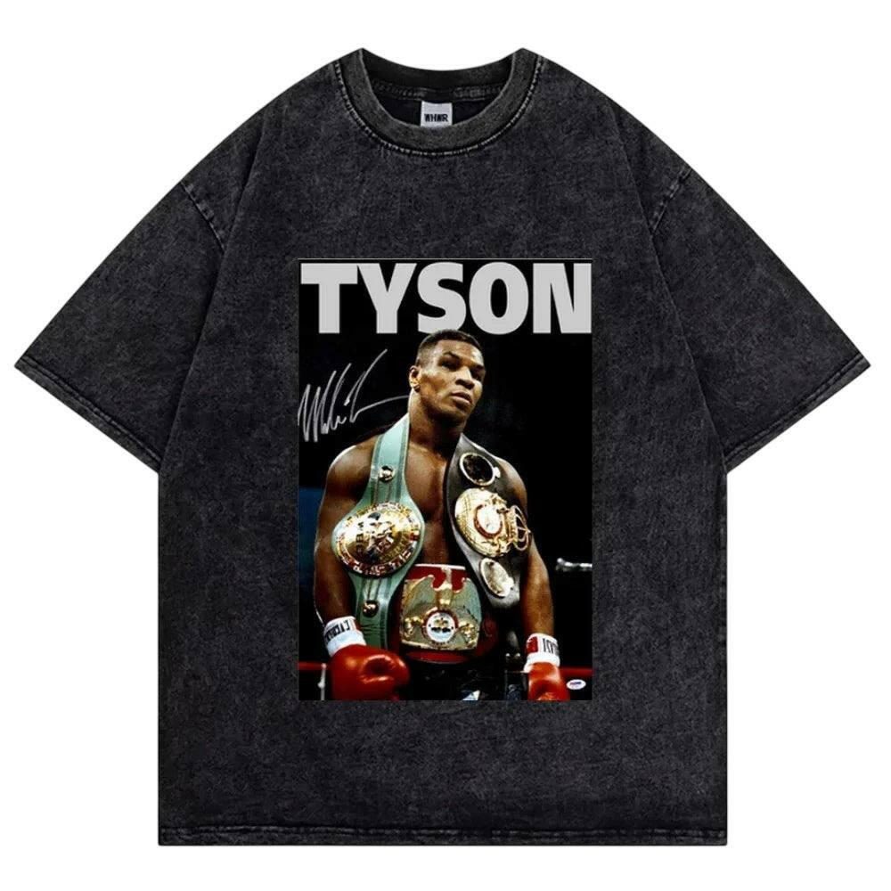 Mike Tyson Retro Oversized T-shirt - muscleflexzone