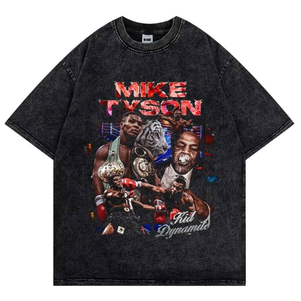 Mike Tyson Retro Oversized T-shirt - muscleflexzone