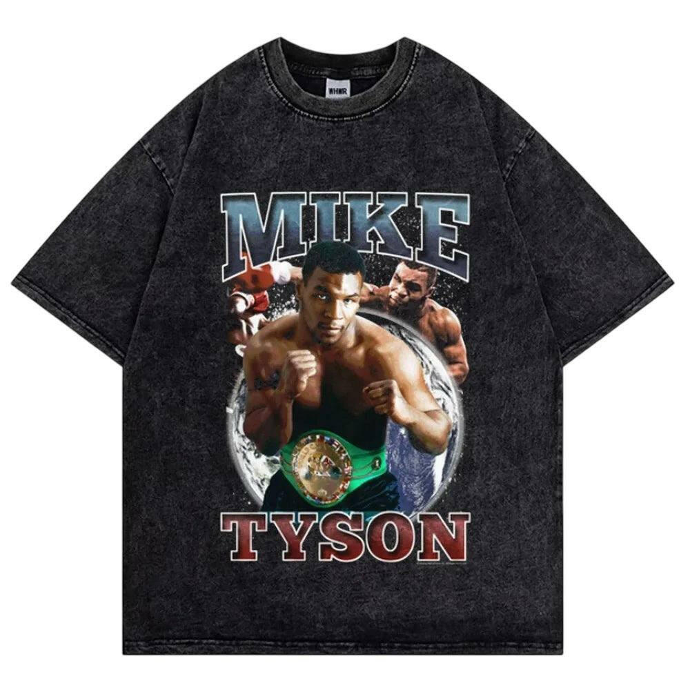Mike Tyson Retro Oversized T-shirt - muscleflexzone