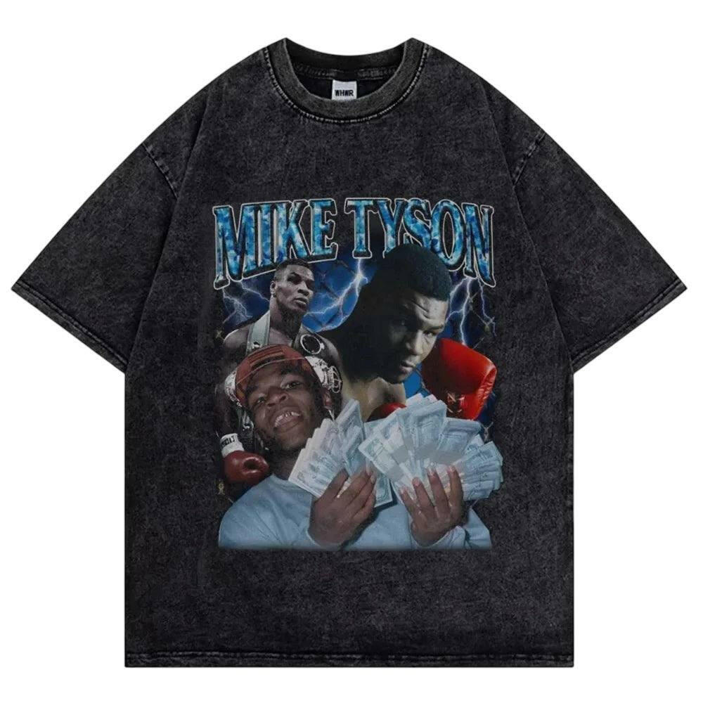 Mike Tyson Retro Oversized T-shirt - muscleflexzone