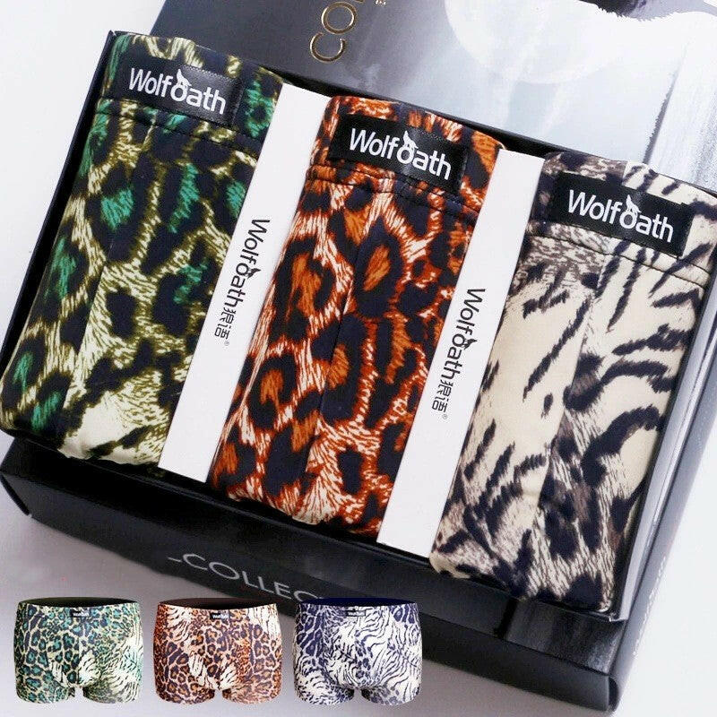 3-pack men's ice silk underwear - muscleflexzone