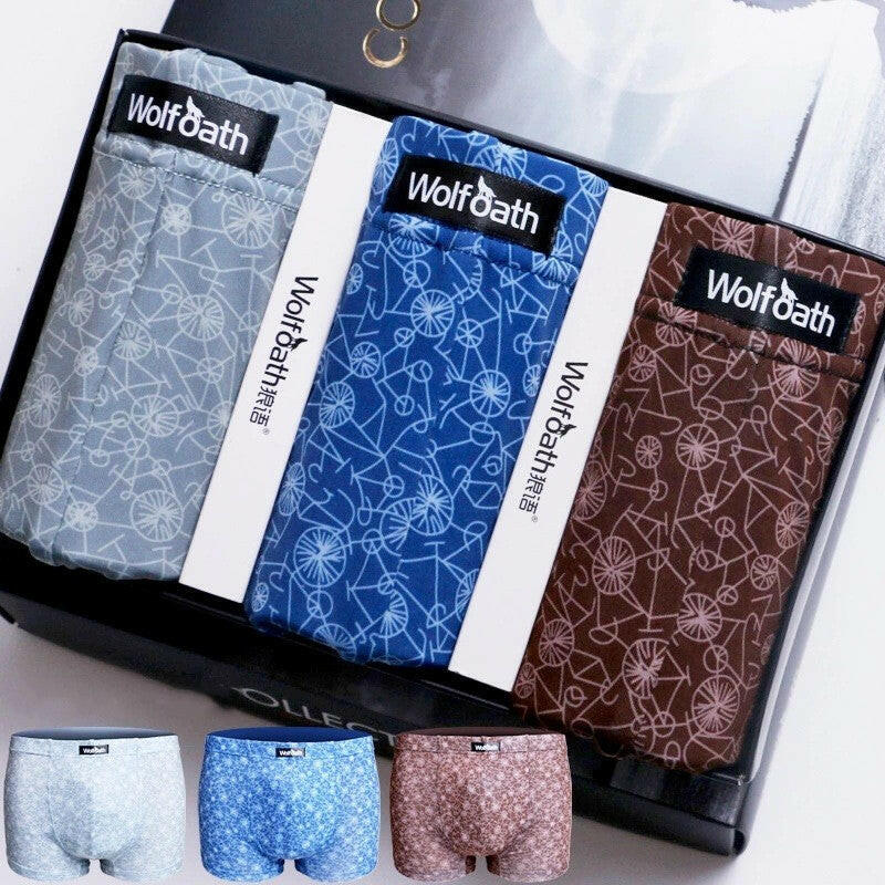 3-pack men's ice silk underwear - muscleflexzone