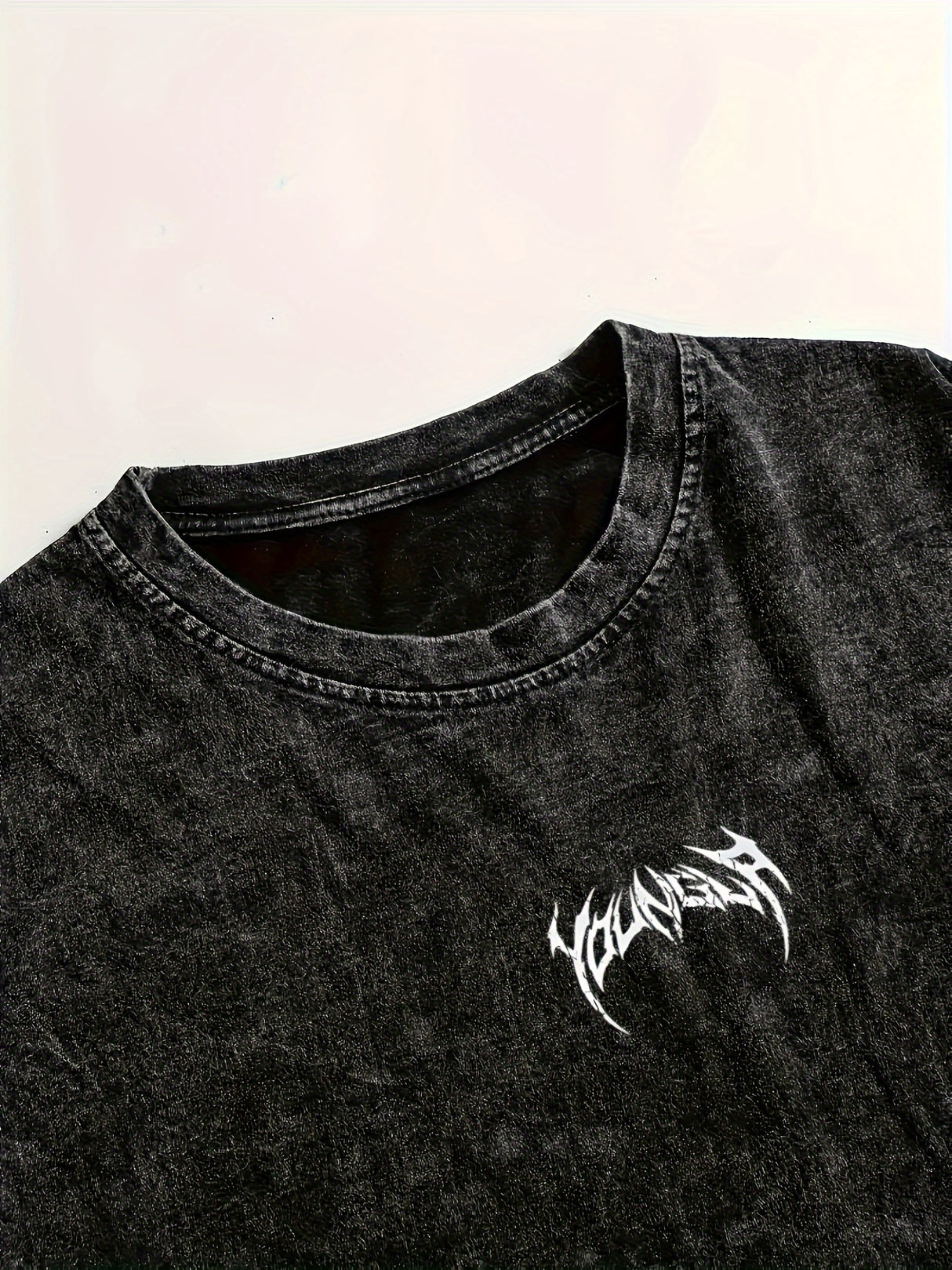 Youngla Men's Heavyweight 230gsm Vintage Washed T-Shirt - muscleflexzone