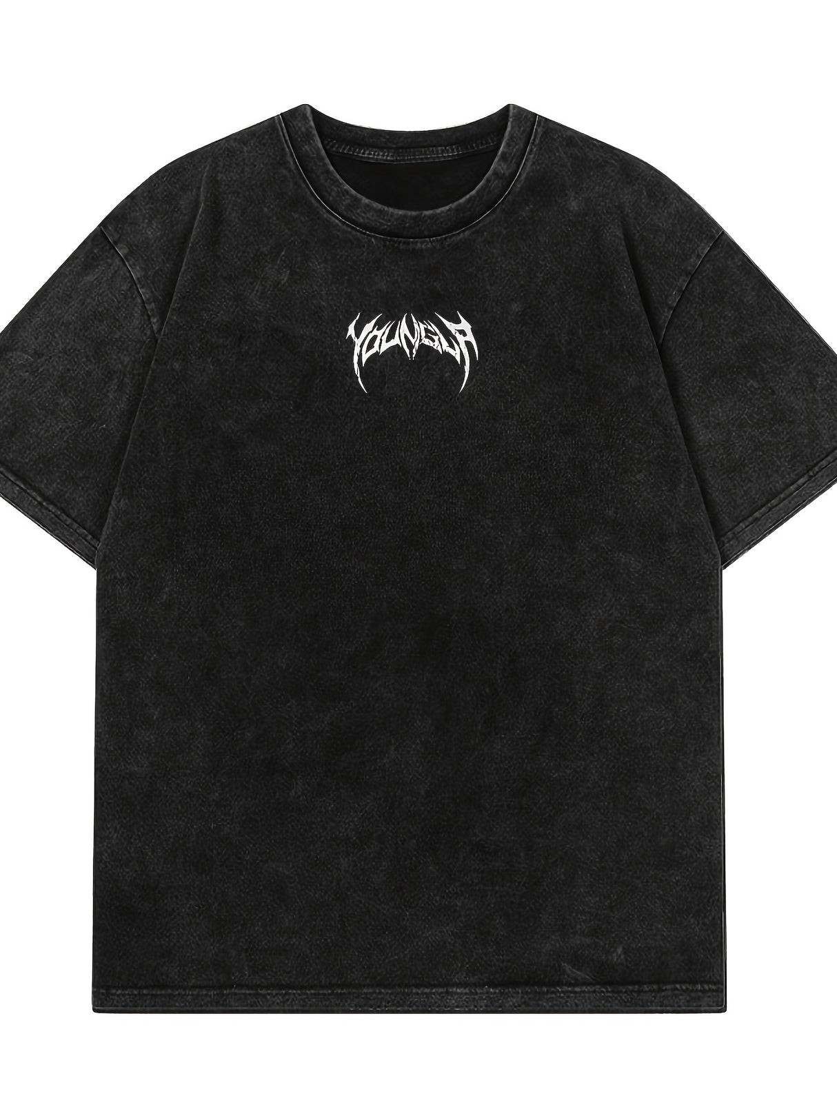 Youngla Men's Heavyweight 230gsm Vintage Washed T-Shirt - muscleflexzone