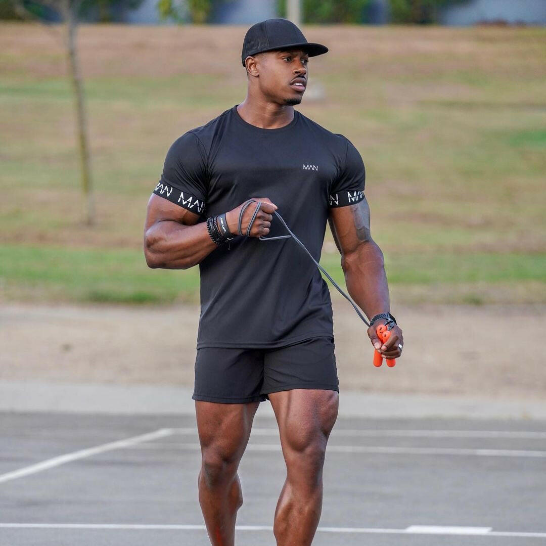 Men's Sports Short Sleeve T-Shirt - muscleflexzone