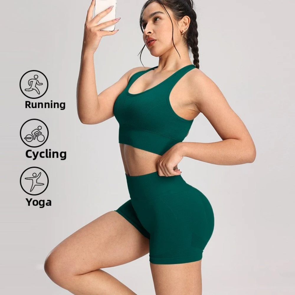 AURELIX FIT | Breathable Seamless Sculpt Set - muscleflexzone