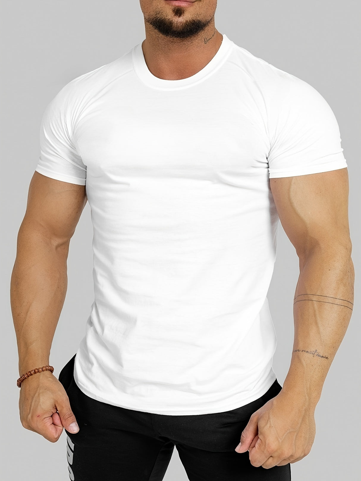 Mens Premium Quick-Dry Fitness Tee - muscleflexzone