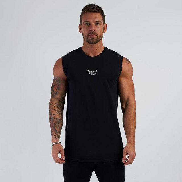Men's Compression Gym Tank Top - muscleflexzone