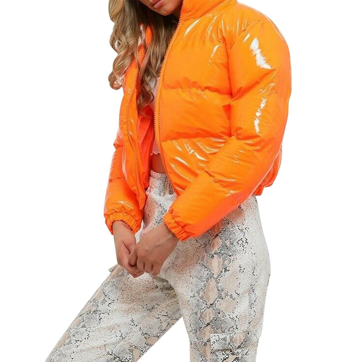 Y2K Bubble Puffer Jacket - muscleflexzone