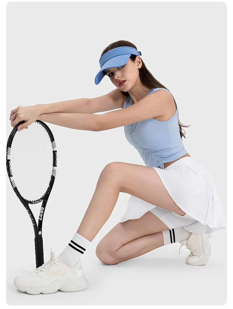 AeroVella | Women’s Quick-Dry Pleated Sports Skirt Set - muscleflexzone