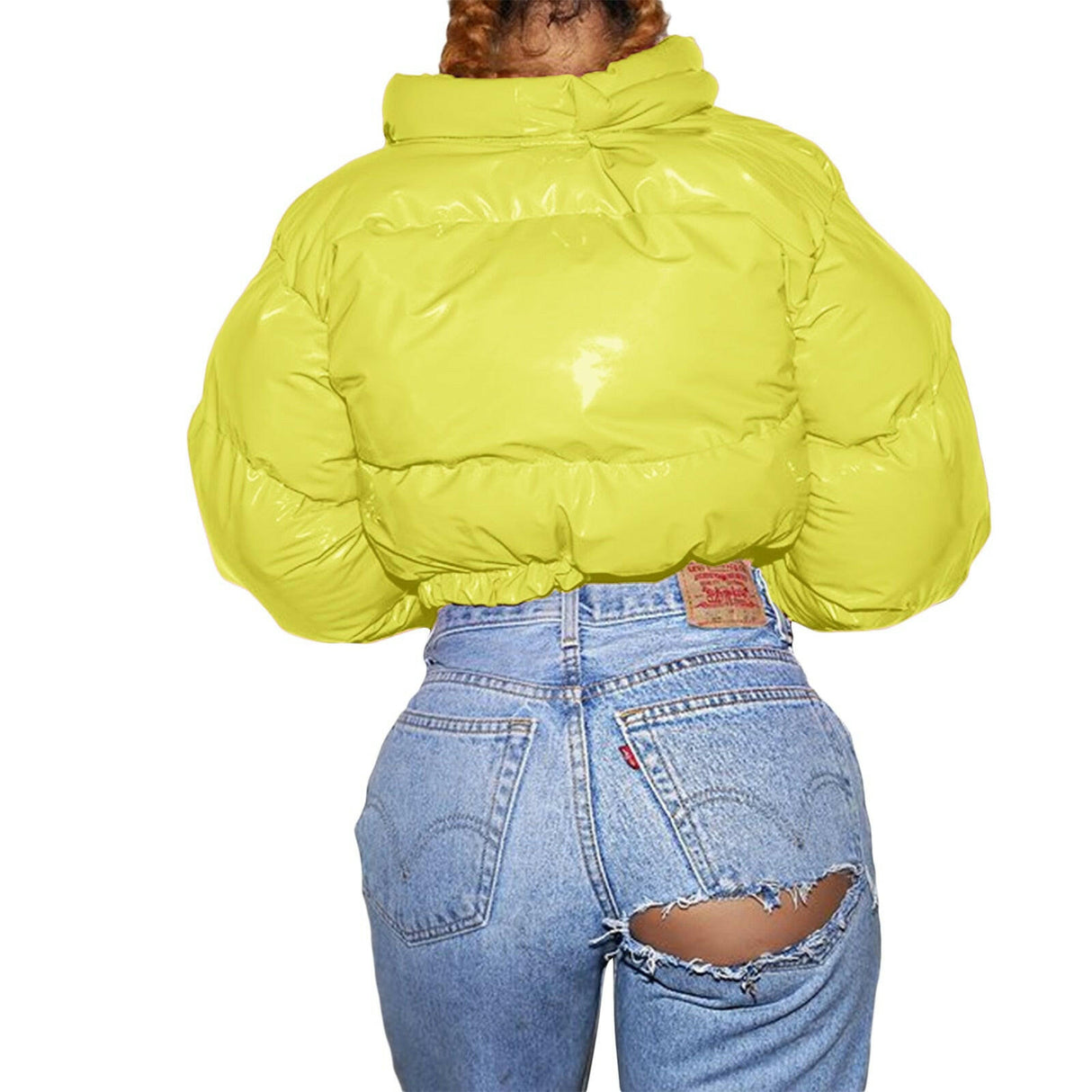 Y2K Bubble Puffer Jacket - muscleflexzone