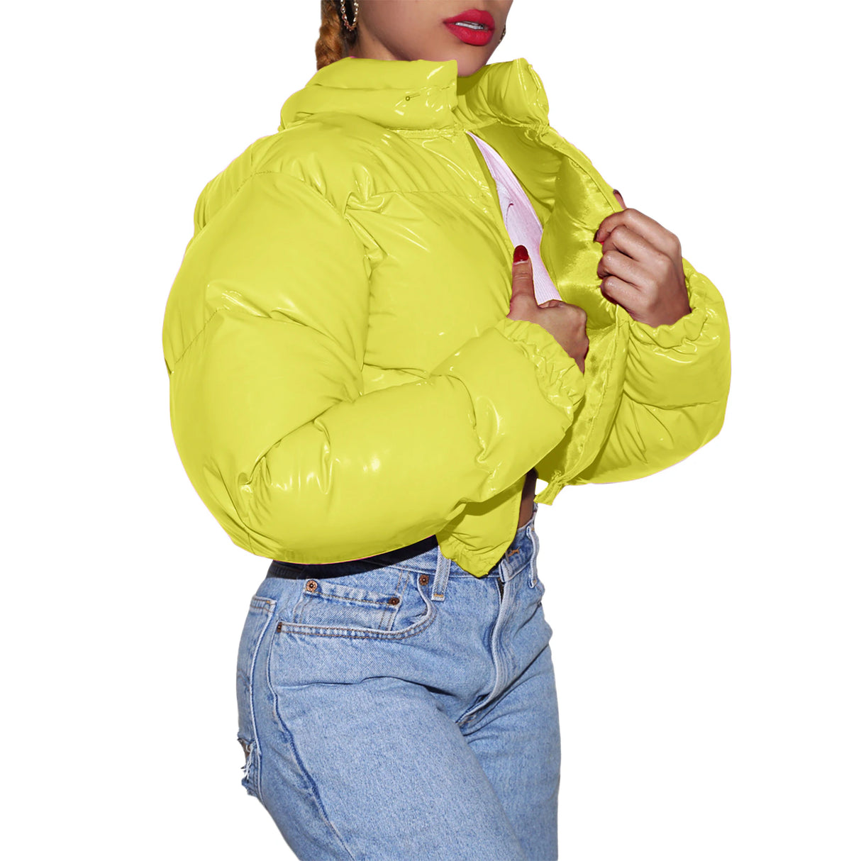 Y2K Bubble Puffer Jacket - muscleflexzone
