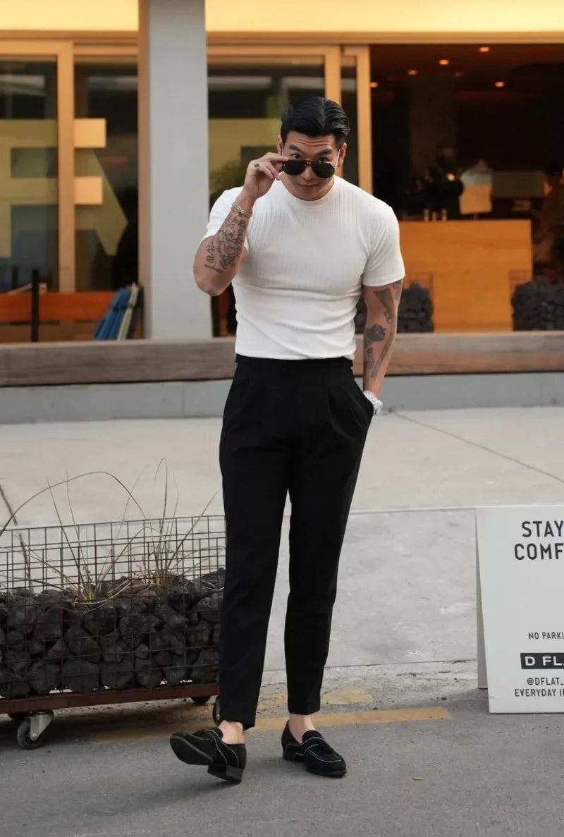 MFZ Vertical Stripe T-shirt - muscleflexzone