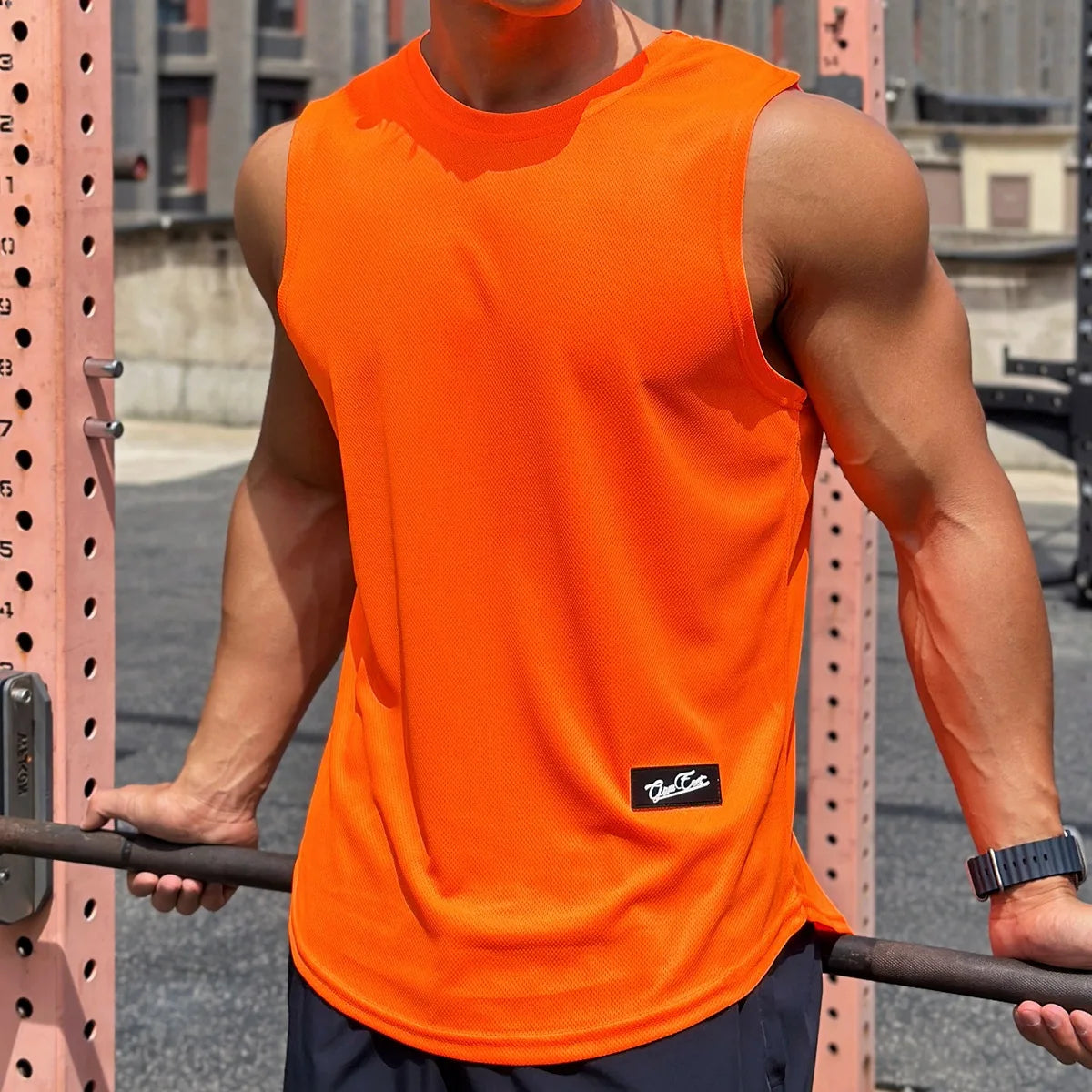 Mens Gym Tank top - muscleflexzone