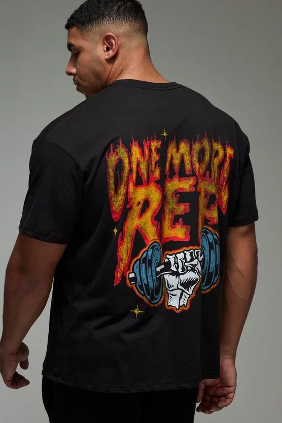 Round Neck Cotton Unisex Casual T-Shirt| muscleflexzone.com.au