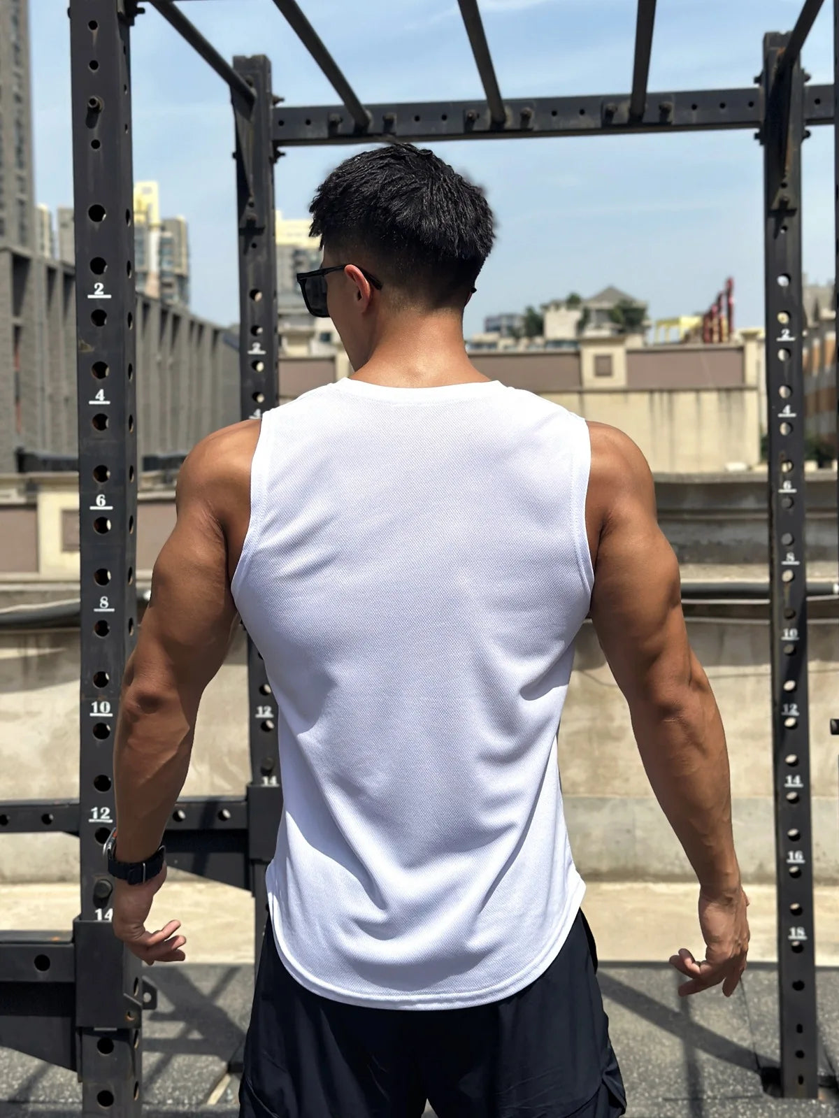 Mens Gym Tank top - muscleflexzone