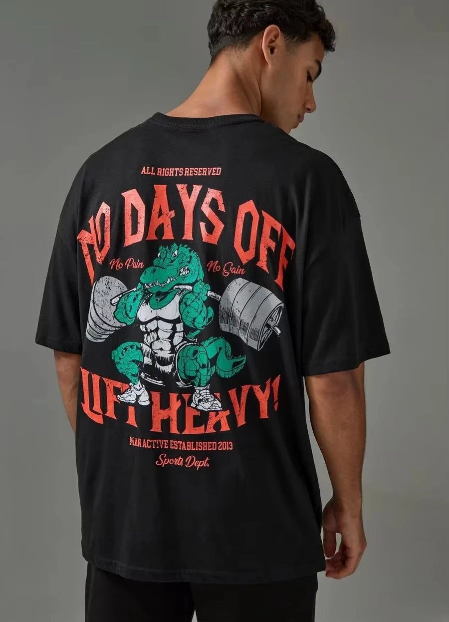 Round Neck Cotton Unisex Casual T-Shirt| muscleflexzone.com.au