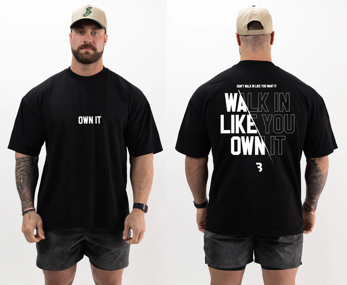 Men Bumstead T Shirt High Quality Cotton - muscleflexzone