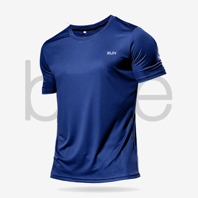 Multicolor run Gym Fitness T-Shirt - muscleflexzone