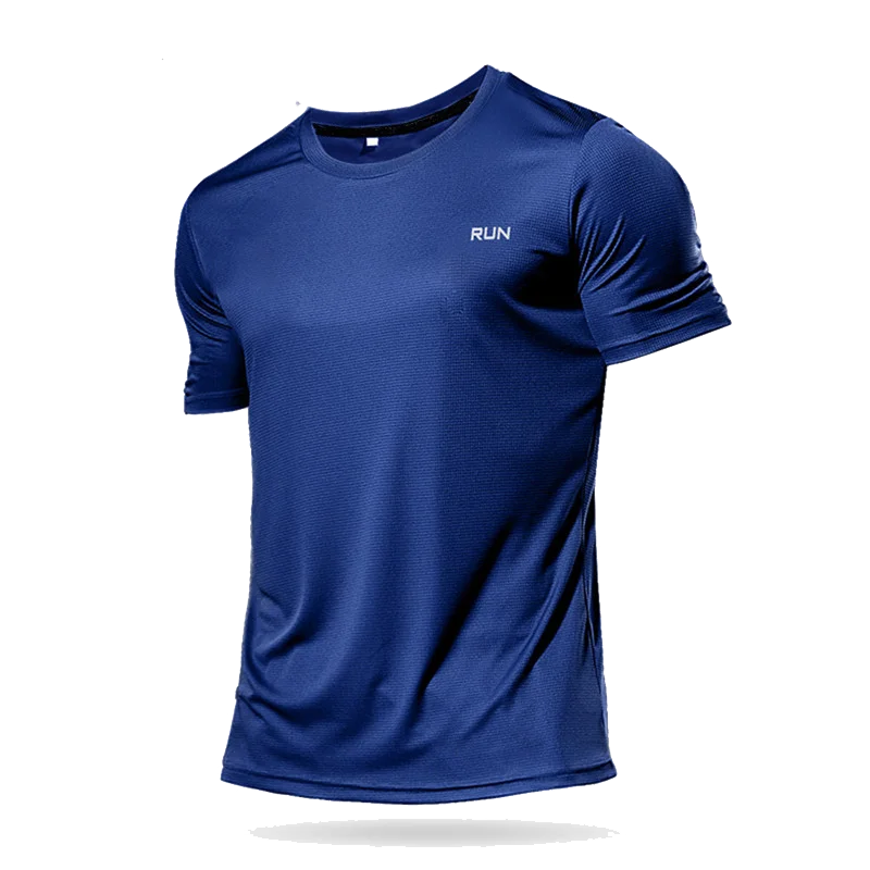 Multicolor run Gym Fitness T-Shirt - muscleflexzone