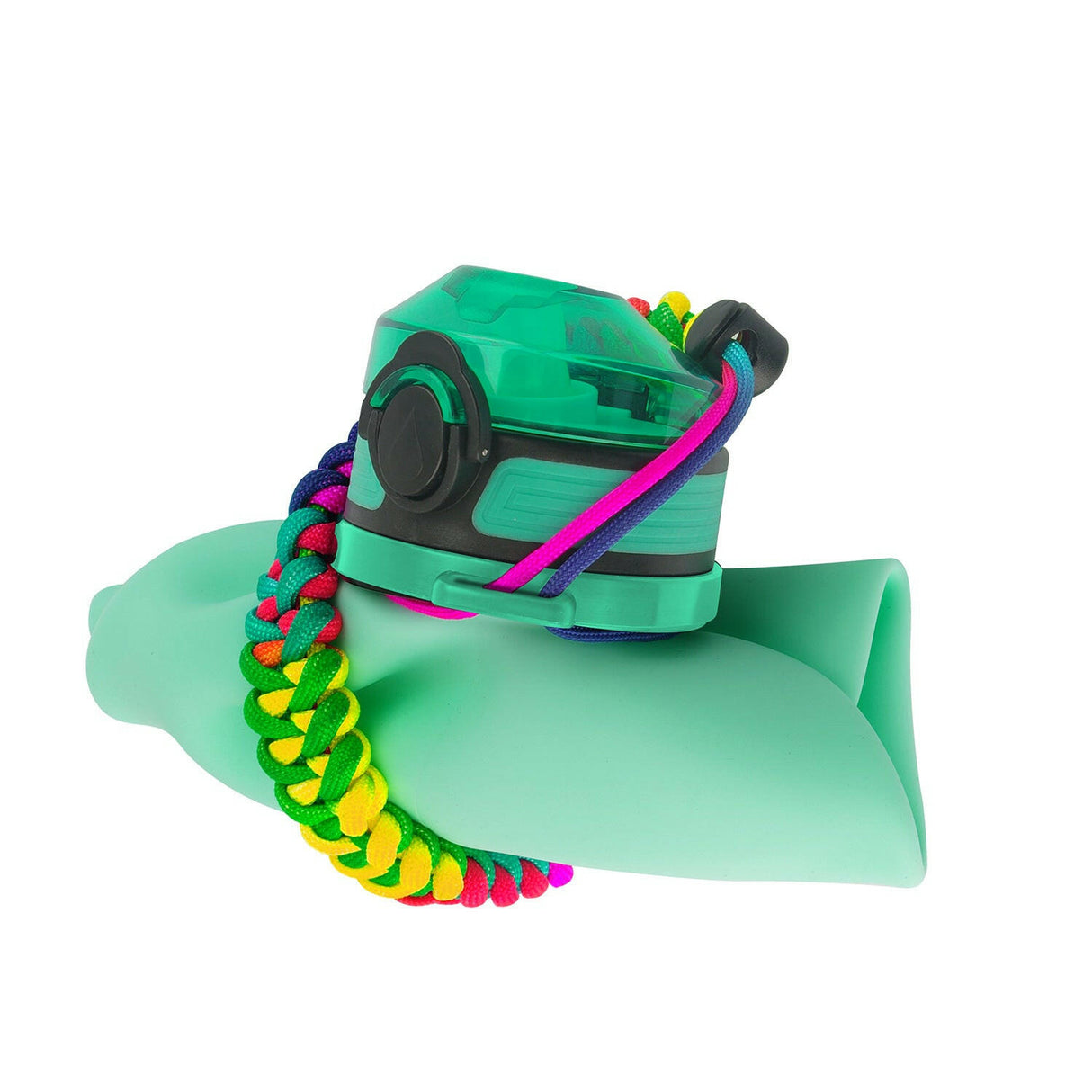 2000ML Silicone Folding Outdoor Sports Water Bottle - muscleflexzone