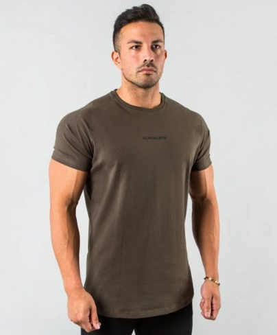 Men's Fitted Gym T-Shirt - muscleflexzone