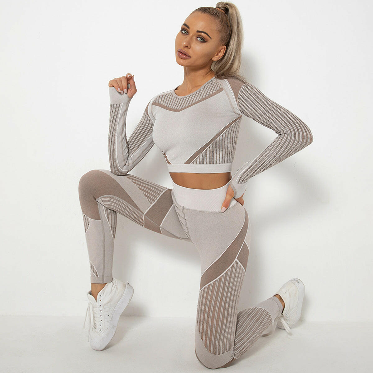 Sports Long-Sleeved Suit - muscleflexzone