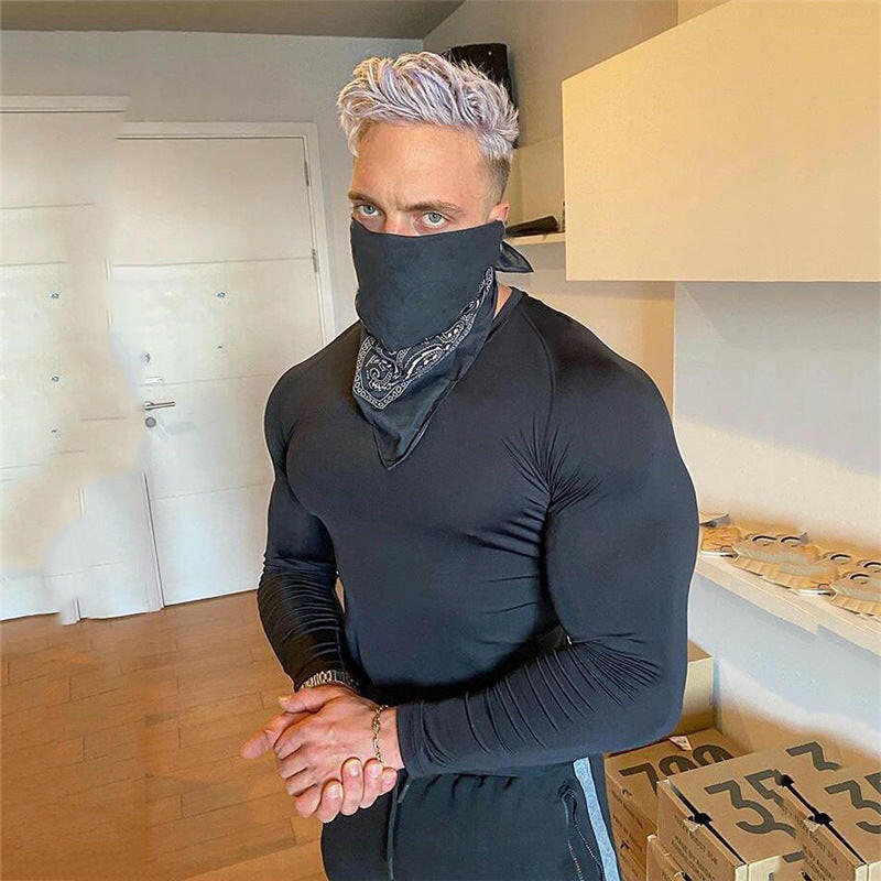 Men's Skinny Quick Dry Fitness Sports T-Shirt - muscleflexzone