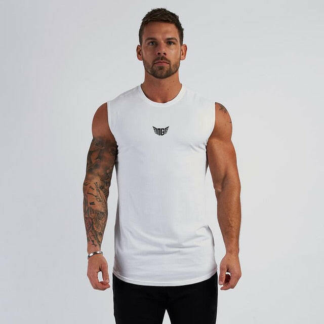 Men's Compression Gym Tank Top - muscleflexzone