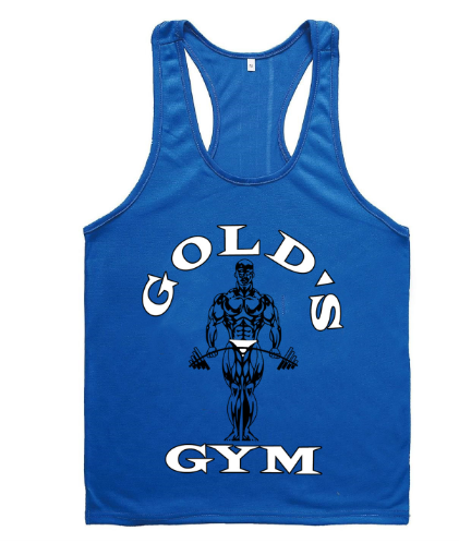 Men's Golds Aesthetic Gym Tank Top Men - muscleflexzone