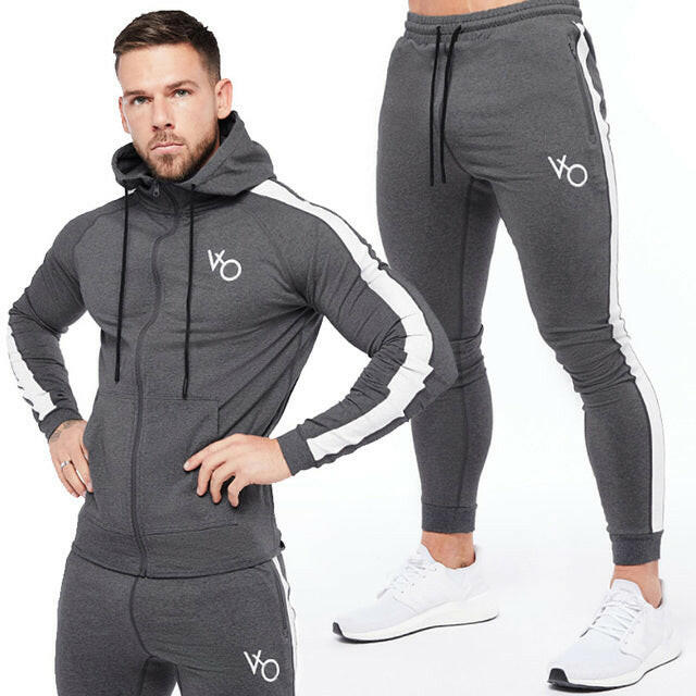Men's Gym Jogger Sports Suit - muscleflexzone