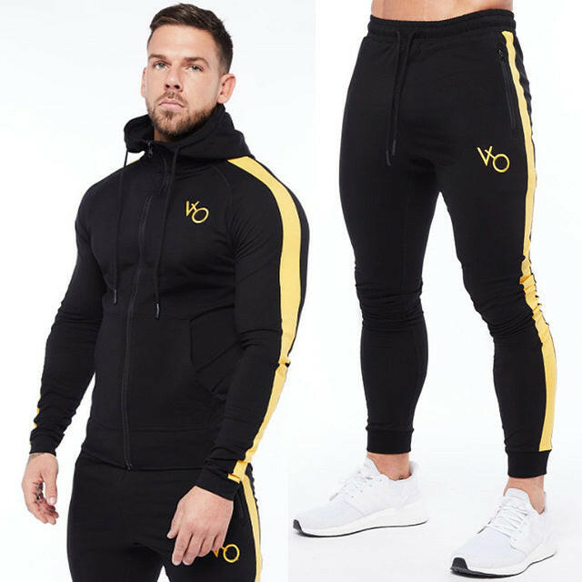 Men's Gym Jogger Sports Suit - muscleflexzone