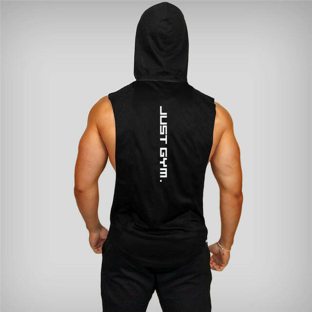 Gym Hoodies Tank Top - muscleflexzone