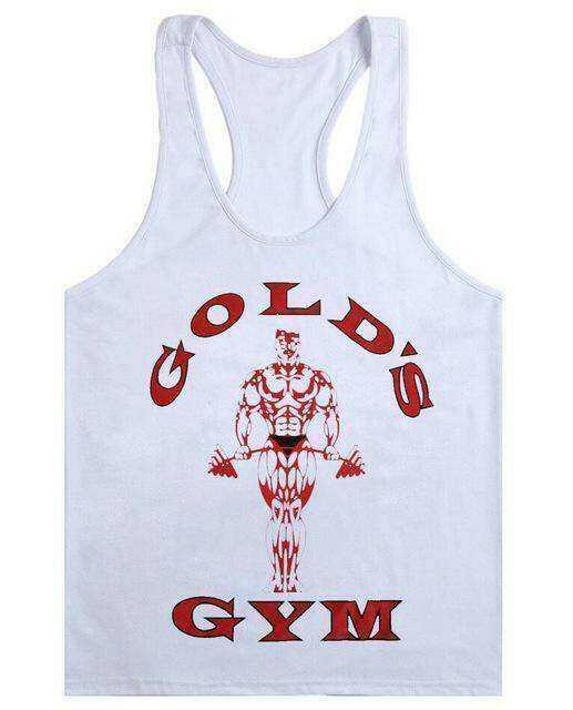 Men's Golds Aesthetic Gym Tank Top Men - muscleflexzone