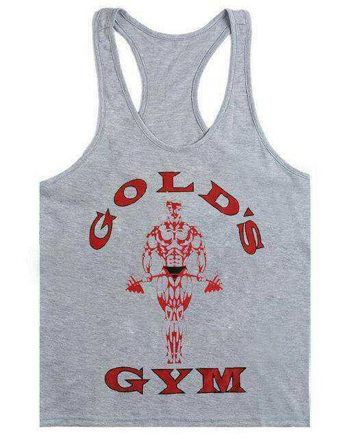 Men's Golds Aesthetic Gym Tank Top Men - muscleflexzone