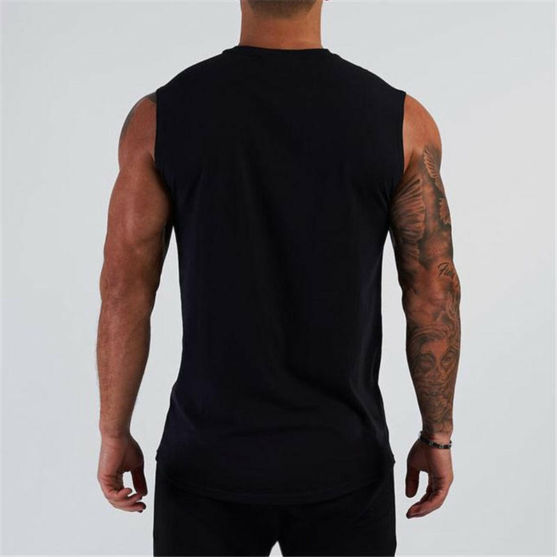 Men's Compression Gym Tank Top - muscleflexzone