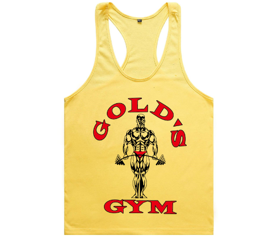 Men's Golds Aesthetic Gym Tank Top Men - muscleflexzone