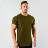 Men's Fitted Gym T-Shirt - muscleflexzone