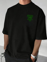 MFZ Men's Summer Casual Short Sleeve T-Shirt with Funny Broccoli Graphic Print - muscleflexzone